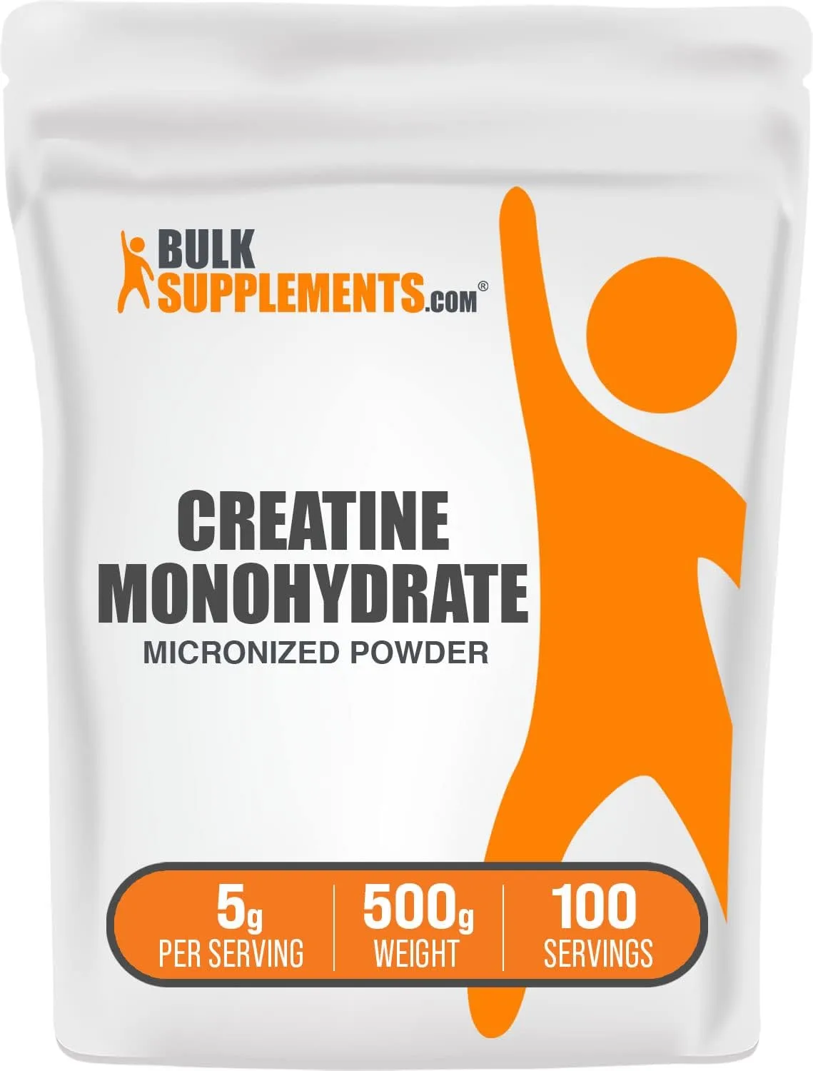 Creatina Monohidratada 500 Grs Bulk Supplements